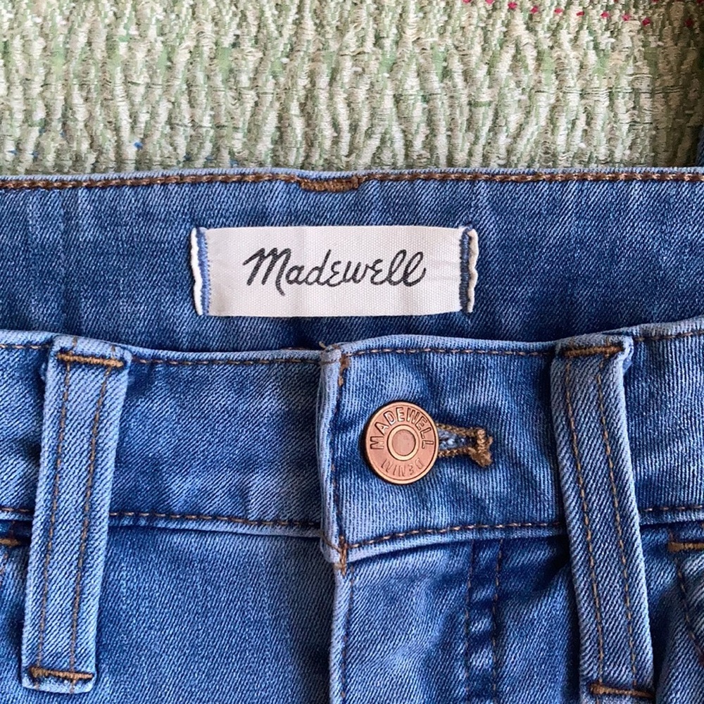 Madewell High Rise Curvy Roadtripper Sunbury Wash Super Skinny Denim Jea… - Picture 6 of 12